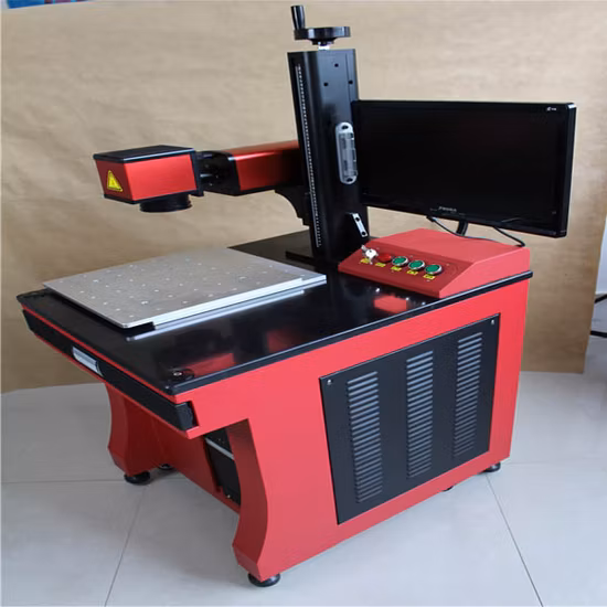 Ежемесячные предложения CE FDA Волоконный лазерный гравировальный станок для металла