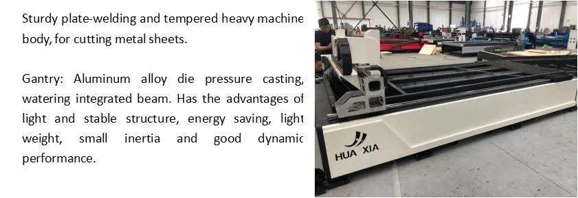 500/750/1000/2000W Stainless Steel Pipe Machine Carbon Steel CNC Fiber Laser Cutting Machine 1500*3000mm